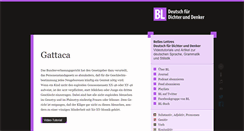 Desktop Screenshot of belleslettres.eu